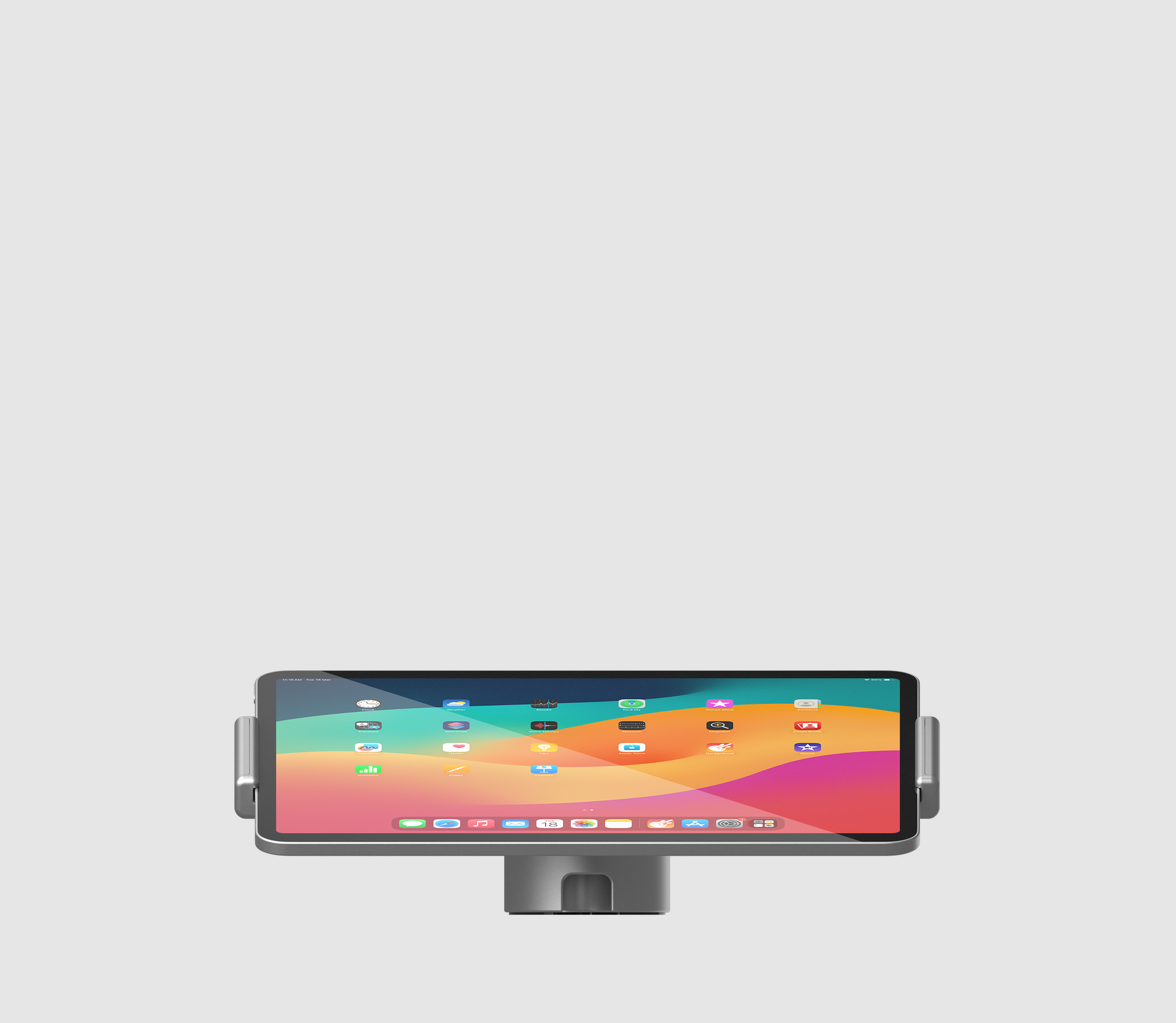 Powered iPad Stand