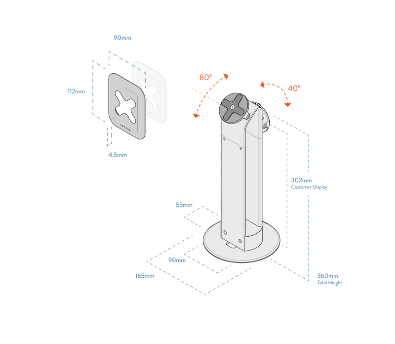 Universal Dual Tablet Stand