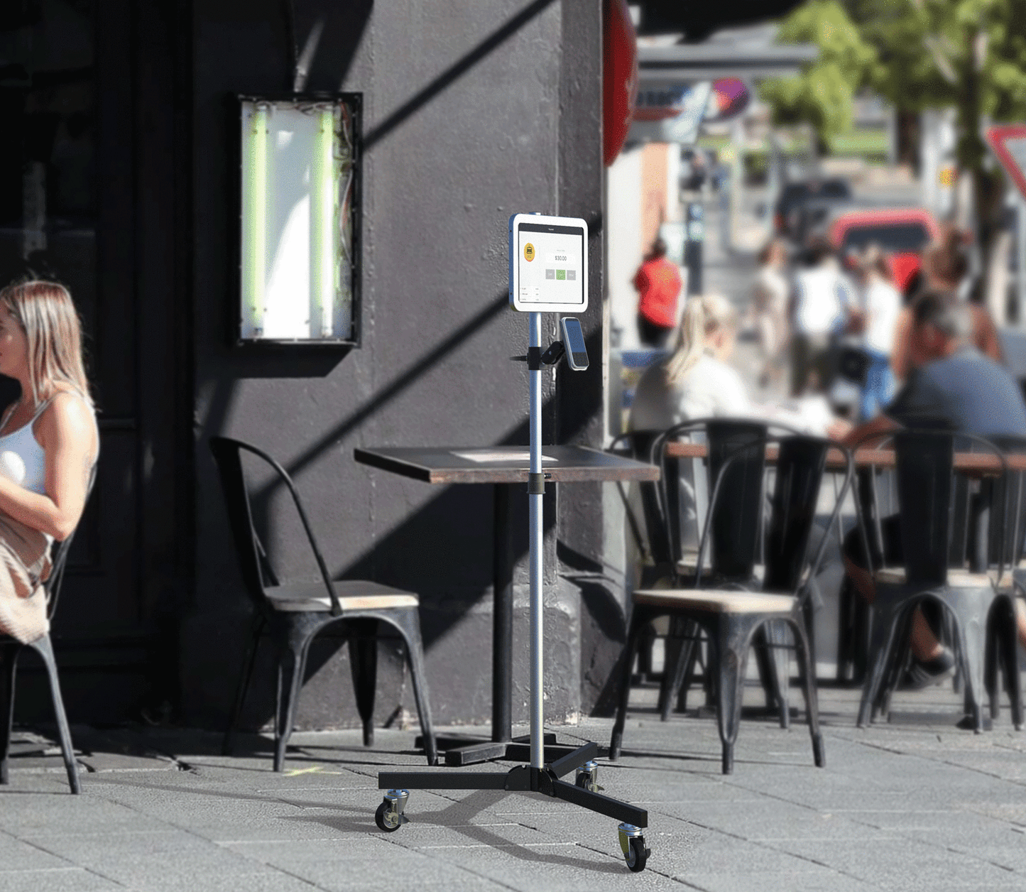 Rolling Kiosk Stand (MTO)