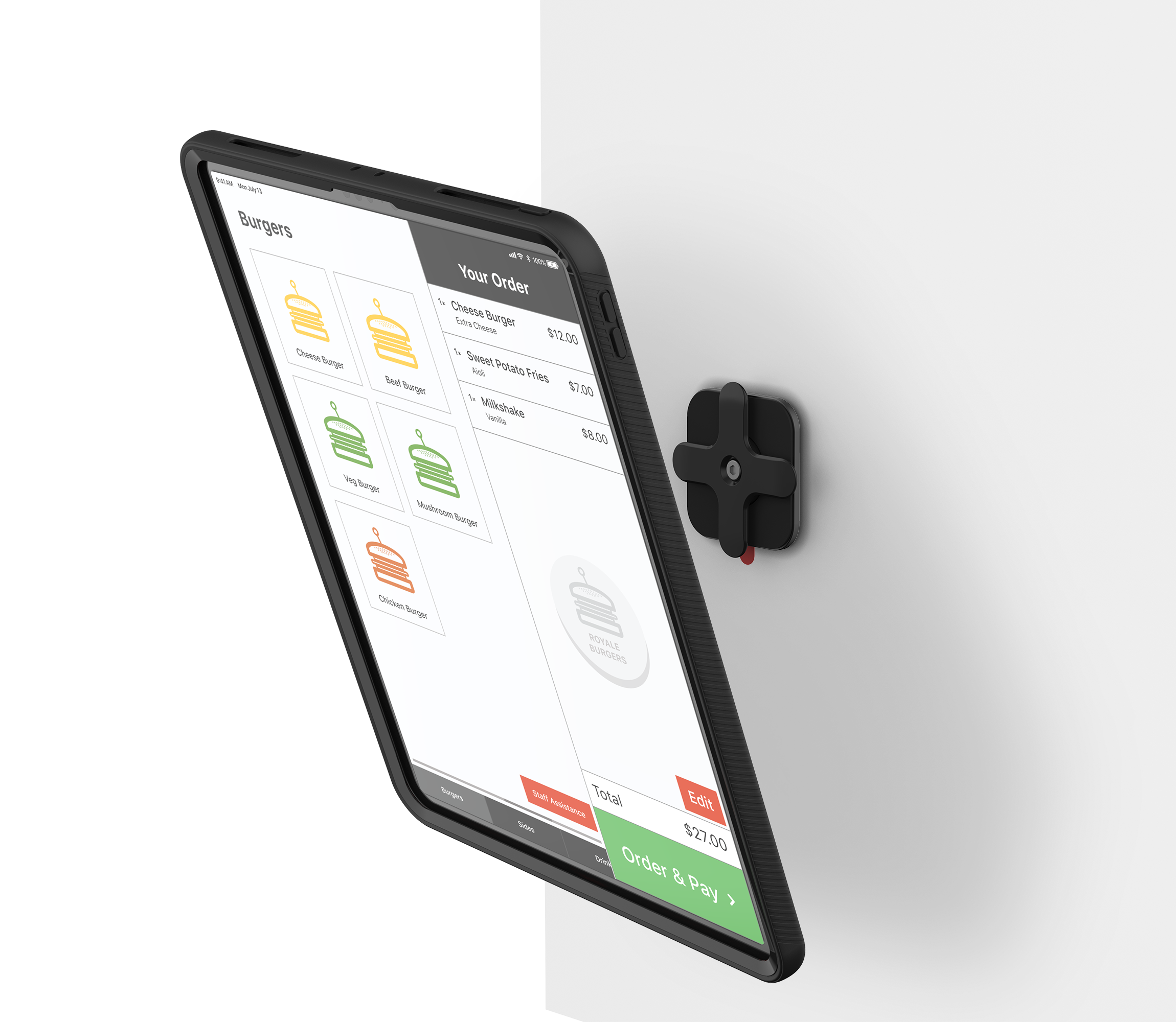 Rugged Case iPad Pro 12.9" 3/4/5/6th Gen.